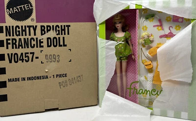 Cuerpo de piedra de seda genuino Nighty Bright Francie 2011 etiqueta dorada V0457 con remitente Foto 1 de 4