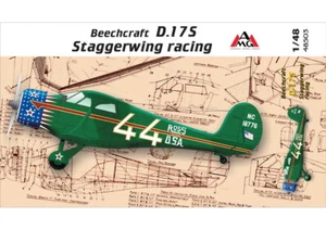 AMG 48503 Beechcraft D.17S Staggerwing racing, 1/48 - Picture 1 of 1