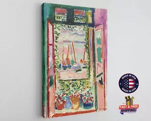 The Open Window Matisse La ventana abierta Canvas Prints - Imagen 1 de 6
