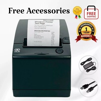 NCR RealPOS 7198 Two-Sided Thermal POS Receipt Printer USB Serial 1 YR WARRANTY - Image 1 of 4