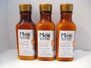 3 Maui Moisture Curl Quench + Coconut Oil Hair Care Conditioners 13 fl oz NEW - Picture 1 of 3