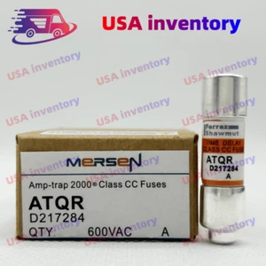 10PCS ORIGINAL Ferraz Shawmut ATQR15 15A 600V Time Delay Fuse ATQR-15 - Picture 1 of 4