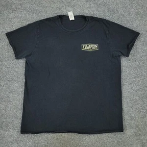 Fullerton Brewing Co Shirt Men's Large Black Craft Beer Graphic Tee Short Sleeve - Picture 1 of 15
