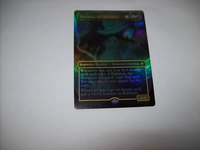 MTG Kalamax, the Stormsire 0013 NM EN Mythic Rare Foil Free Ship & Tracked - Image 1 of 4