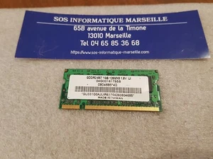 Barrette Mémoire GDDR2-667 1GB 128MX8 1.8V 04G00161765B - Picture 1 of 4