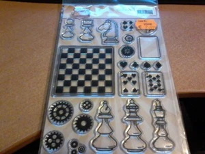 CLEAR STAMP  FOR SCRAPBOOKING NEW GOOD OLD DAYS - Picture 1 of 2