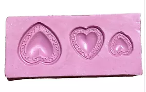 Bern Fleximold 3 Sizes Approx 11mm, 17mm and 21mm, Pink - Picture 1 of 2