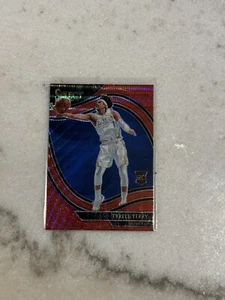 2020-21 Panini Select RED WAVE PRIZM COURTSIDE Tyrell Terry Rookie - Picture 1 of 2