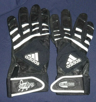 Jamal Strong Seattle Mariners Tacoma Rainiers Game Used Signed Batting Gloves - Image 1 of 2