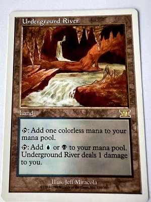 MTG Magic The Gathering Sixth Underground River Rare LP - Image 1 of 2