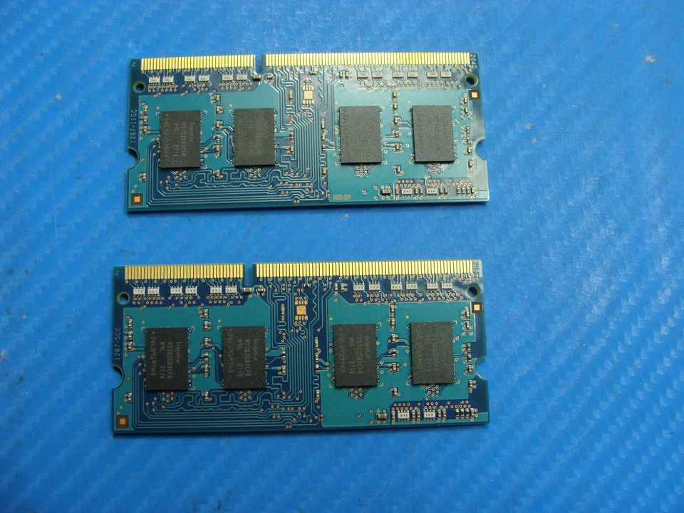 MacBook Pro A1278 Hynix 4GB 2x2GB PC3-10600S SO-DIMM Memory RAM HMT325S6CFR8C-H9 - Image 1 of 2