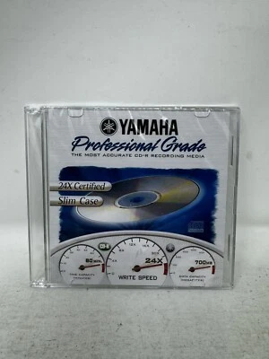 New Yamaha Professional Grade CD-R 700mb 80 Min High Speed CD Recordable Disc - Image 1 of 4