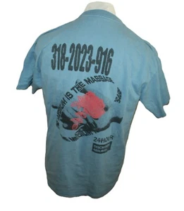 Camiseta hombre CARHARTT S/S HOTLINE AZUL TALLA L - Imagen 1 de 6