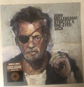 JOHN COUGAR MELLENCAMP STRICTLY A ONE-EYED JACK LP BROWN VINYL BRUCE SPRINGSTEEN - Picture 1 of 4