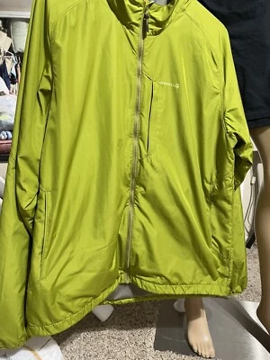 Merrell Jacket Women's Large Lined Windbreaker Full Zip green EUC Pockets - Image 1 of 4