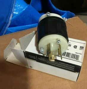 Leviton 2311 Spina di Bloccaggio, 20A, 125V, L5-20P, 2P3W - Foto 1 di 5
