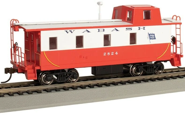 Bachmann ~ HO Scale ~ New 2025 ~ Streamlined Caboose ~ WABASH #2824 ~ 14002 - Image 1 of 1