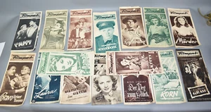 17 x alte Filmprogramme Filmpost Programmhefte Fach #AA4 - Bild 1 von 4