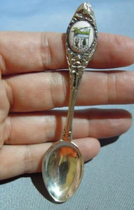 Vintage Silber Llao Llao (Bariloche, Argentinien) Souvenir Löffel - Bild 1 von 3
