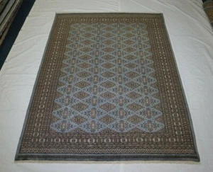 6'11" x 9'5" ft. Bokhara Rug, Pakistani Rug, Hand Knotted Wool Rug, Area Rug 7x9 - Picture 1 of 7