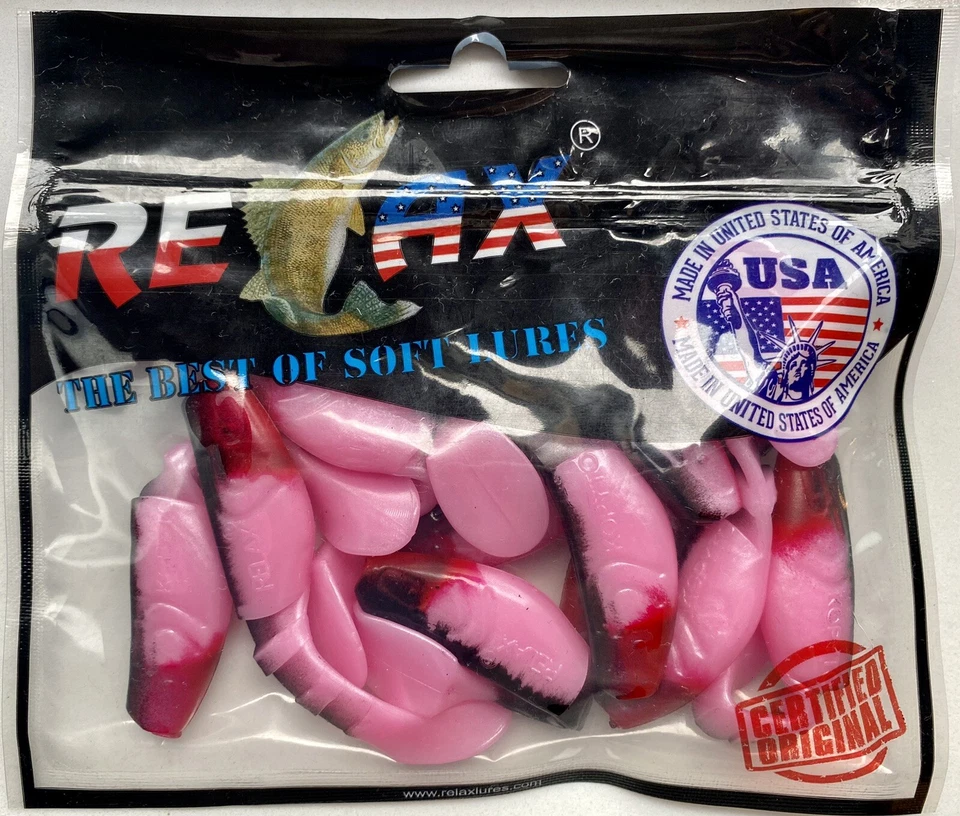 Relax Kopyto 3" 7,5cm S154 10-Stück Gummifisch Shad Soft Bait Köder Made in USA - Bild 1 von 1