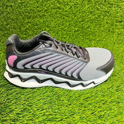 Reebok Zig Elusion Heritage Womens Size 8M Gray Composite Toe Safety Work Shoes - Image 1 of 4