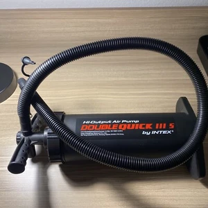 Air Pump Double Quick III S By Intex Inflator/Deflator - Picture 1 of 5