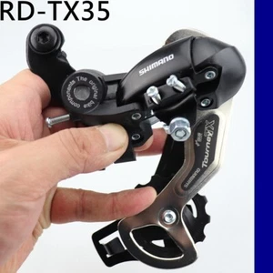 NEW Shimano Tourney RD-TX35 7s 8s Speed MTB Bicycle Rear Derailleur Bike Part - Picture 1 of 7