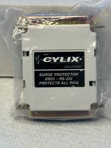 Cylix Isolated Loop Circuit Surge Protector DB25-RS232 RS-232 - Picture 1 of 3