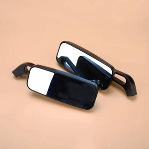 2x 8/10mm Motorrad Seitenspiegel Rechteckig für Kawasaki Vulcan VN 800 900 2000 - Picture 1 of 5