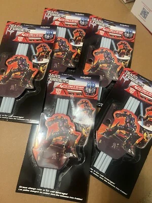 Clips y pajitas DesignWare Transformers para 4 tazas Foto 1 de 3