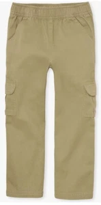 Children’s Place Boys Pull On Cargo Pants Flax Single Size 7 - Picture 1 of 4