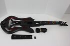 PS3 Guitar Hero Warriors of Rock Guitar With Dongle And Strap Tested 