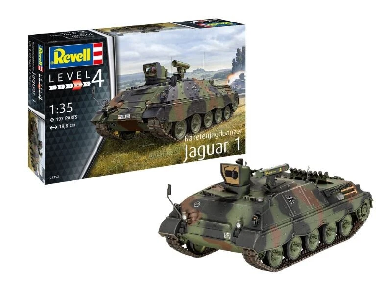 RAKETENJAGDPANZER JAGUAR 1 KIT 1:35 - Immagine 1 di 1