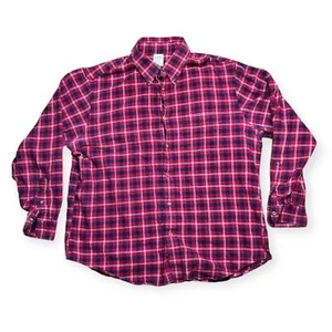 Brooks Brothers Flannel Button Down Shirt Size XL - Picture 1 of 10