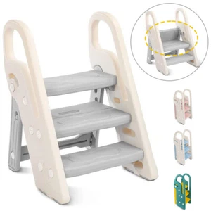 Kinderschemel Faltbar Kinder Tritthocker Kinderhocker Trittschemel Baby Lernturm - Bild 1 von 50