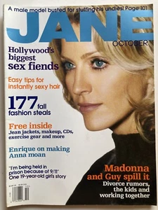 MADONNA October 2002 JANE Magazine MOS DEF / PAMELA ANDERSON IS NOT DYING! - Picture 1 of 1