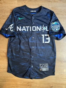 Nike Seattle 2023 All-Star Collection Atlanta Braves Jersey Ronald Acuna Jr SM - Picture 1 of 9