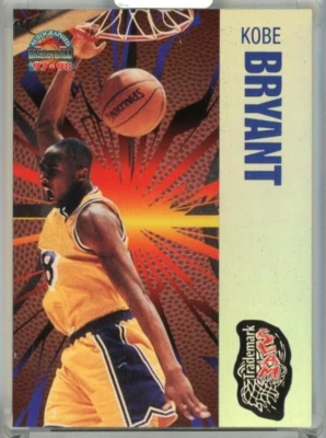 1997 Score Board Autographed BK Kobe Bryant Trademark Slam #15 Los Angeles Laker - Image 1 of 2