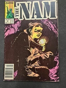 The Nam #8 July 1987 Marvel Comics 1st App Fudd Verzyl Tunnel Rat - Picture 1 of 1