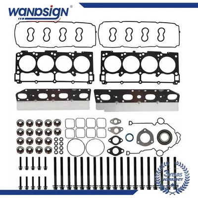 Full Cylinder Head Gasket Set w/ Bolts For Chrysler 300 Dodge Ram 5.7L V8 09-20 - Image 1 of 4