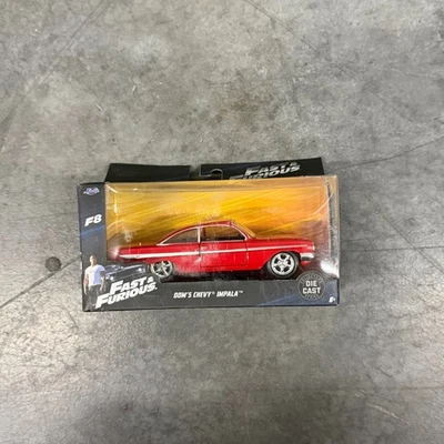 2017 Jada Toys Fast & Furious Die Cast Series Dom's Chevy Impala Car Collection - Image 1 of 4