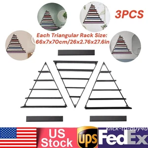 3pcs 5-tiers Heavy Duty Metal Nail Polish Wall Display Rack (Hold 90-100 Bottle) - Picture 1 of 14