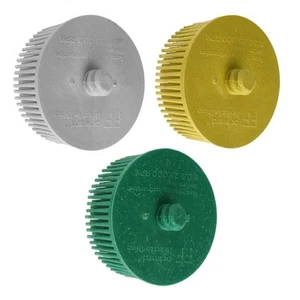 2 Inch Bristle Disc Grit Abrasive Bristle Shank Attachment Disc for Remove Burr - Picture 1 of 21