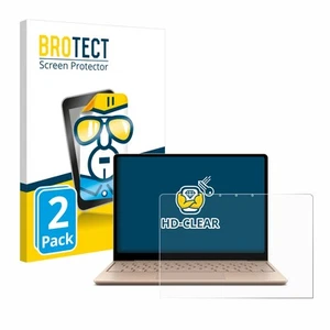 2x Display Schutz Folie für Microsoft Surface Laptop Go 2 Business 12.4" - Bild 1 von 6