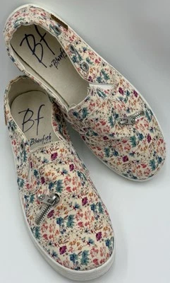 Blowfish Malibu Fariachi Floral Canvas Slip-On No Laces Woman's Size 10 - Image 1 of 4