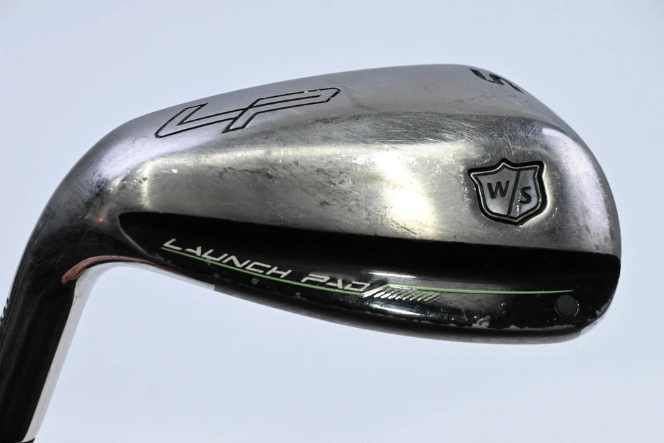 Left Hand Wilson Launch Pad 2022 Sand Wedge / 55 Degree / Ladies Flex Evenflow - Image 1 of 4