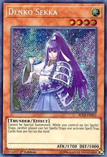 Denko Sekka - 1st Edition Battles of Legend: Light's Revenge MP YuGiOh - Image 1 of 1