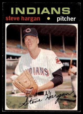 1971 Topps Set Break Steve Hargan #375 Ex-VgEx Combine Shipping - Image 1 of 2