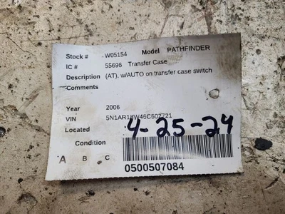 Estuche de transferencia compatible con 04-07 INFINITI QX56 1811973 Foto 1 de 4